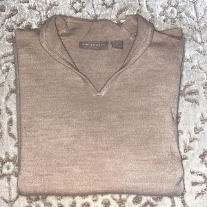 Womens’ Tan Sweater Blouse